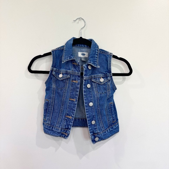 Old Navy Other - Old Navy Kids Youth Denim Vest - Size XS (5)